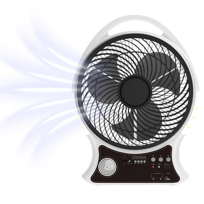 Abanico Recargable 14" Solar